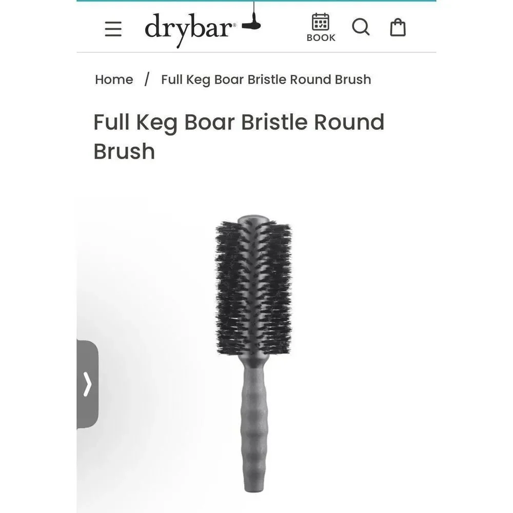 Dry Bar Full Keg Boar Bristle Round Brush